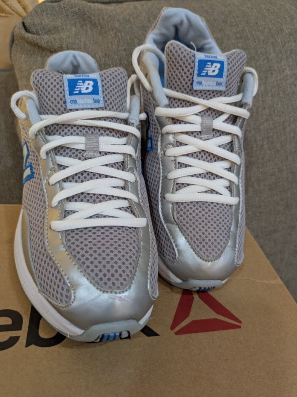 New Balance 1442 Rock and Tone Gray, Blue Women's Size 6 Good Condition